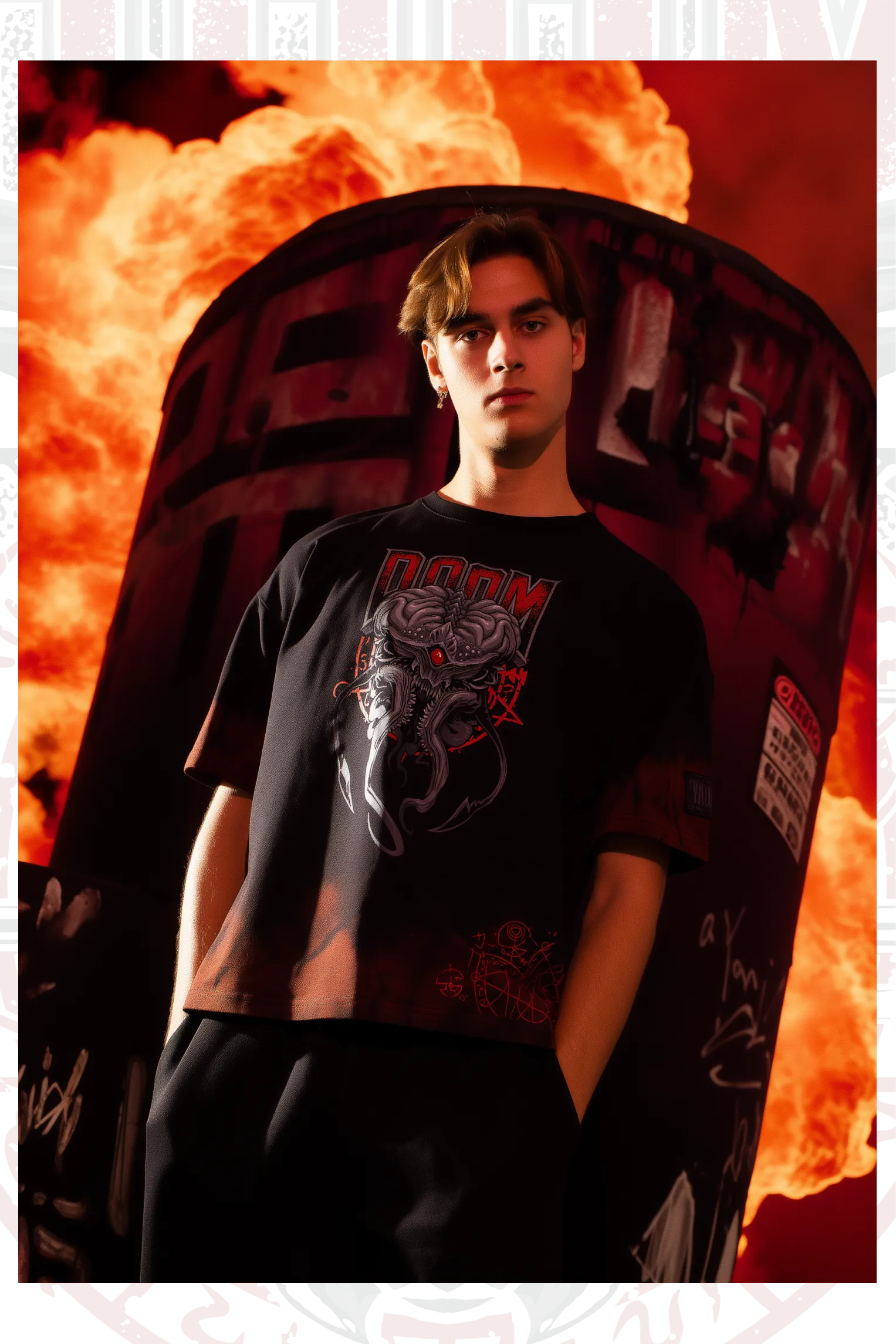 Оверсайз футболка Какодемон 2